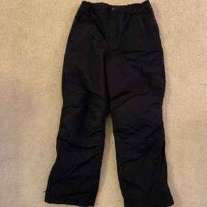 Boy’s Black Land’s End Snow Pants Size 14